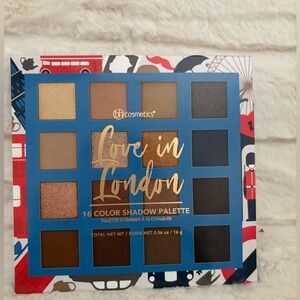 Brand new BH Cosmetics Love in London 16 Color Eyeshadow Set Pallete